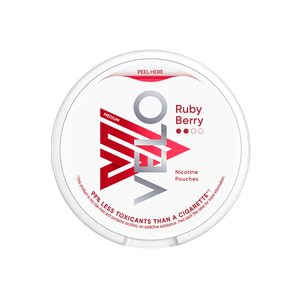 VELO Nicotine Pouches Ruby Berry - Vape Globe